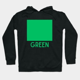 Learn Your Colours - Green Hoodie